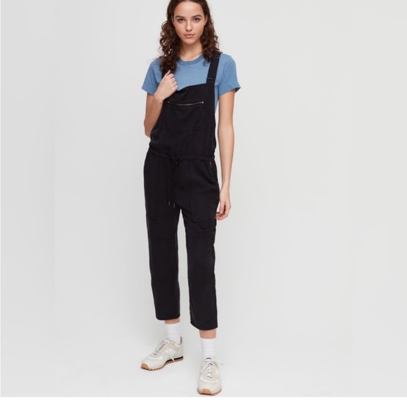 Aritzia Wilfred Free Black Overalls - Picture 2 of 4